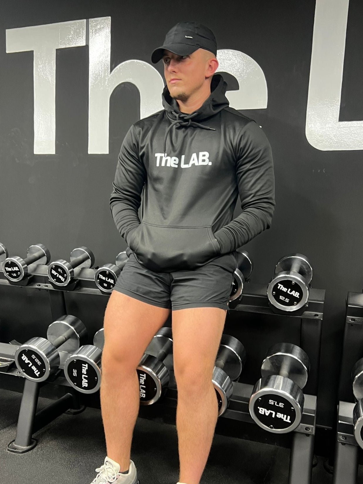 The LAB. Hoodie Black (Unisex)